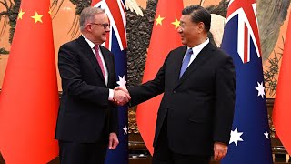 Anthony Albanese is ‘effusive’ around Xi Jinping [upl. by Dlarej]