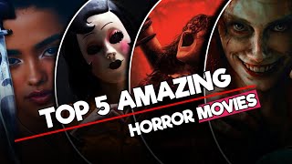 Top 5 Most Horror Movies List In Hindi  Best Horror Movies List in hindi  Scariest Movies List [upl. by Rhine]