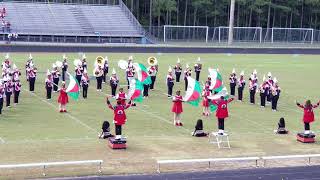 Nansemond River Marching Band at LHS Band competition 10618 [upl. by Kinzer]