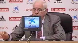 Luis Aragonés deja a Raúl fuera de la Eurocopa [upl. by Ilesara929]