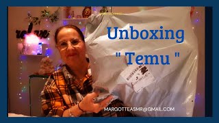 Asmr Français Unboxing quot Temu quot [upl. by Staten]