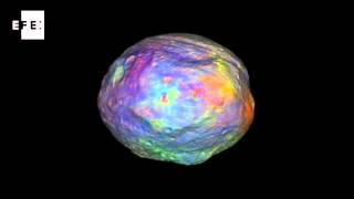 NASA muestra video del asteroide Vesta [upl. by Alyat]