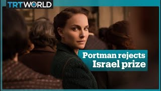 Natalie Portman decides not to attend Israel award ceremony [upl. by Ayel979]