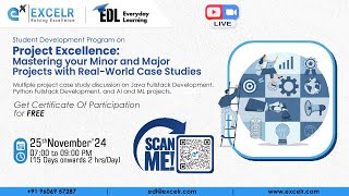 Project Excellence Mastering your minor and major Projects with RealWorld Case Studies Day 4 [upl. by Hackney]