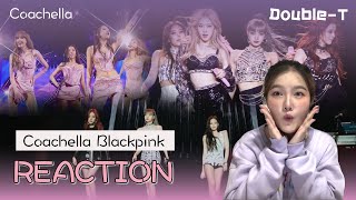 Reaction Coachella Blackpink [upl. by Ativahs]