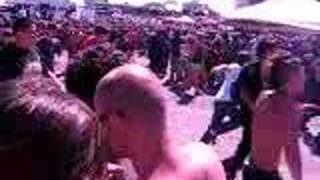 As i Lay Dying Warped Tour Biggest Pit [upl. by Sinnod]