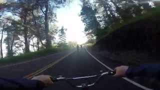 Guided bike tour down Mount Haleakala [upl. by Dahlia369]