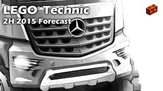 LEGO Technic 2H 2015  Forecast [upl. by Enilegnave]