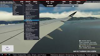 VATSIM Flight  RCTP  VHHH [upl. by Eibbob323]