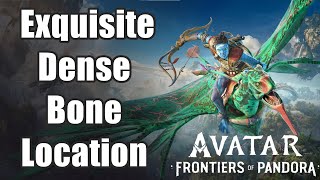 Avatar Frontiers of Pandora  Superior Dense Bone Location Guide [upl. by Dnumyar]