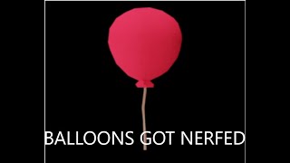 Roblox Bedwars  Balloons Got Nerfed Very Hard [upl. by Entirb]