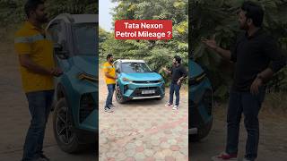 Tata Nexon Petrol Mileage   Tata Nexon Petrol 2024 mohitvihem shorts tatanexon [upl. by Annaoj963]