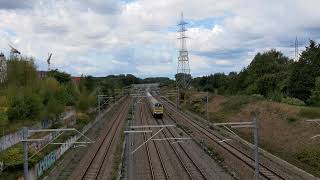 NMBS SNCB  Siemens Eurosprinter HLE 18 II  M6 Dosto  Dubbeldek  L50a  IC Genk  Knokke [upl. by Enaxor]