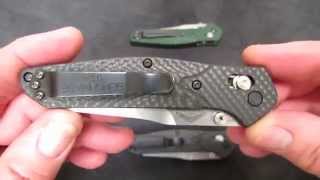 Benchmade 9401 CF S90V First Impressions Yep Its a 940 [upl. by Mazel]