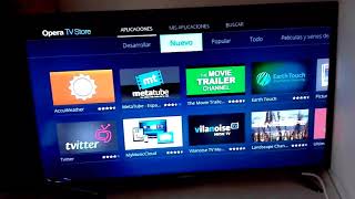 Descargar ottplayer en televisor Master G con sistema Opera Chile [upl. by Carrie]