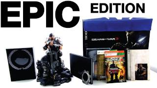 Gears of War 3 Epic Edition Unboxing amp Overview [upl. by Sholom]