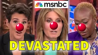 MSNBC Election Night Meltdown from Joyful to Devastation [upl. by Anidene202]