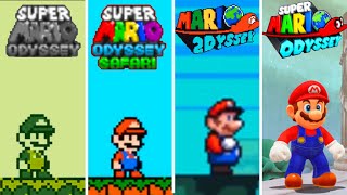 All Super Mario Odyssey Games  Classic to New 1993  2021 [upl. by Kronfeld]