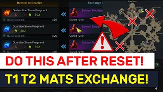 DO THIS BEFORE amp AFTER WEEKLY RESET Tons T1 amp T2 Upgrade Mats  Lost Ark [upl. by Marleen836]