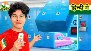 I Built 3 SECRET Rooms In School   Stokes Twins Hindi  Stokes Twins Hindi Secret Room Challenge [upl. by Ahsemal]