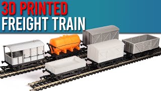 Sams 100 3DPrinted Model Railway Freight Train [upl. by Enyleuqcaj342]