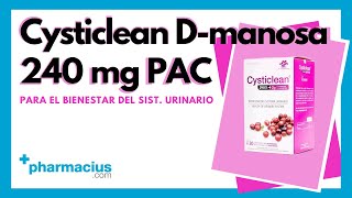 Cysticlean Dmanosa 30 Sobres Qué es Para que sirve Cómo tomar Composición [upl. by Dronel]