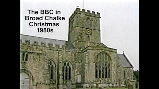 BBC South Today Broad Chalke at Christmas Time 1980s [upl. by Dranik697]