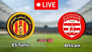 Es Tunis Vs Club Africain Live Match 🔴 [upl. by Sallee]