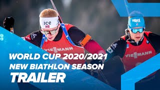 Biathlon 20202021 BMW IBU World Cup Season Trailer [upl. by Enined]