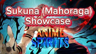 Mythical SukunaMahoraga soul showcase  Anime Spirits Roblox [upl. by Birk]