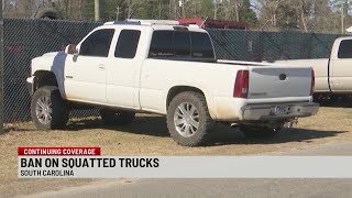 Ban on squatted trucks in SC law enforcement still seeing squatted truck drivers [upl. by Amo879]