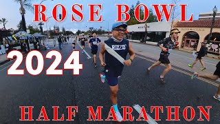 2024 Rose Bowl Half Marathon amp Kids Race [upl. by Annekim553]