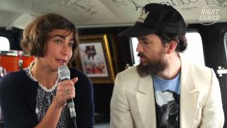 Exclusive interview with Edward Sharpe and the Magnetic Zeros for OFF GUARD GIGS at Latitude 2012 [upl. by Heddie]