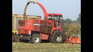 Maïs 2005 Loonbedrijf Stultiens met Case IH Mammut 8790Ginaf 6x6 Massey FergusonJoskin [upl. by Lalaj]