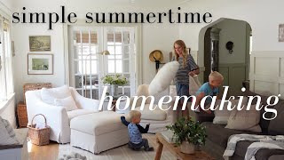 Simple Summertime Homemaking amp How to Savor Each Moment [upl. by Ettenotna]