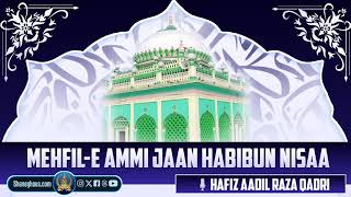 MEHFIL E AMMI JAAN HABIBUNNISAA  BY HAFIZ AADIL RAZA QADRI  PRESENTER SHANEGHOUS COMMUNITY [upl. by Aible]