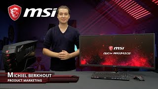 Smooth ultra wide gaming with Optix MAG341CQ  Gaming Monitor  MSI [upl. by Ezana940]