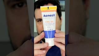 RESENHA RÁPIDA Protetor Solar Acnezil de 16 Oil Control Pele Acne Pele Oleosa Filtro Solar [upl. by Ertha]