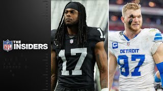 Davante Adams Requests Trade from Raiders Aidan Hutchinson Joins the Show  The Insiders [upl. by Bekelja]