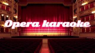 Opera karaoke Recondita armonia —Tosca [upl. by Azmuh]