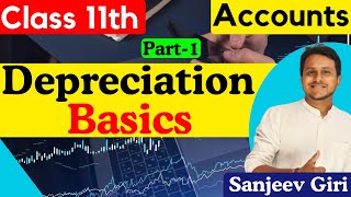 Depreciation Chapter Of Class 11  Depreciation Basics  SLM Methods  Accounts  Sanjeev Giri [upl. by Garrett]