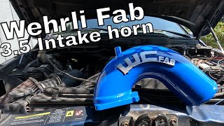 Wehrli Fab High flow intake install on 59 Cummins [upl. by Lossa]