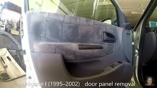 Renault Mégane I 1995–2002 door panel removal [upl. by Angadresma823]