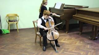 Вивальди Концерт До мажор 1я часть Виолончель  Vivaldi Concerto in C Cello [upl. by Alverta]