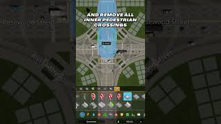 Junction Tutorial In Cities Skylines 2 🚦 Shorts [upl. by Marcelo]