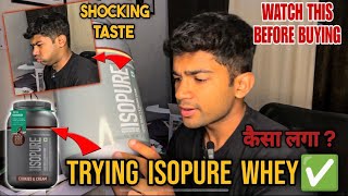 🔥FINALLY ISOPURE Whey Protein Review ✅Zero Carbs Protein Good or Bad Crazy Taste karnalgang [upl. by Atteniuq]