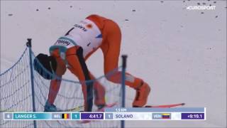 Skiing minute venezuela style Lahti MM 2017 Adrian Solano [upl. by Whiffen852]