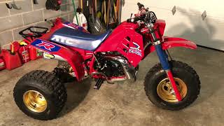 1985 Honda ATC250R  Walkaround  Mods  Upgrades  Lectron Carb [upl. by Margi185]