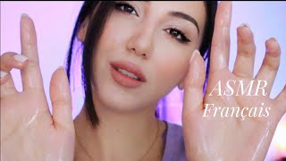 ASMR FR Intense Oil Massage Du Visage Et Soin 💜 ASMR Français  French [upl. by Yarazed]