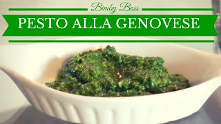 Pesto alla Genovese  Bimby TM6  TM5 TM31  Thermomix [upl. by Ardnoed214]